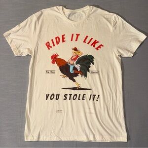 Ride It Like You Stole It Women’s Size L Vintage Funny Humor T-Shirt Florida